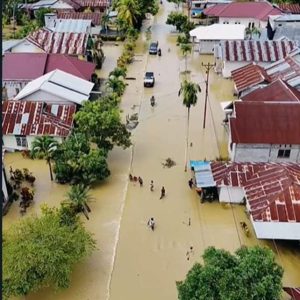154 Rumah di Parigi Moutong Terendam Banjir Akibat Hujan Lebat