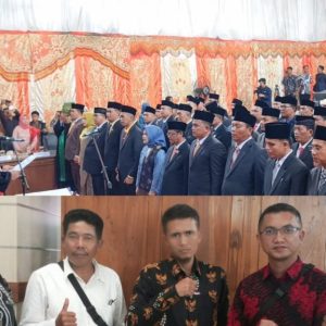 40 Anggota DPRD Pasaman Barat/Periode 2024-2029 Resmi Dilantik, Humas PT.BTN dan PT.PMS Ucapan Selamat