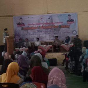 Angota DPRD Pasbar Dampingi Ade Rezki Pratama DPR RI Kegiatan Sosialisasi Pemberdayaan Masyarakat Melalui KIE