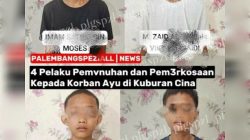 4 Tersangka Pemerkosaan Siswi SMP di Palembang Dihadapkan pada Ancaman 15 Tahun Penjara (Dok. @Heraloebss)