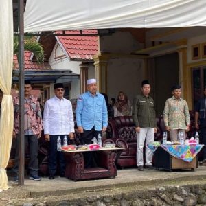 Ketua DPRD Pasaman Barat H.Erianto.SE.SH.MM Hadiri Syukuran Pemekaran Empat Kejorongan di Nagari Koto Baru