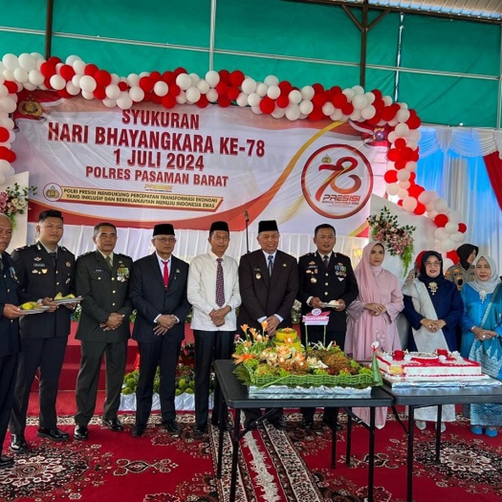 Pemkab Pasbar Rayakan Hari Bhayangkara ke-78