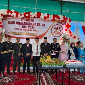 Pemkab Pasbar Rayakan Hari Bhayangkara ke-78