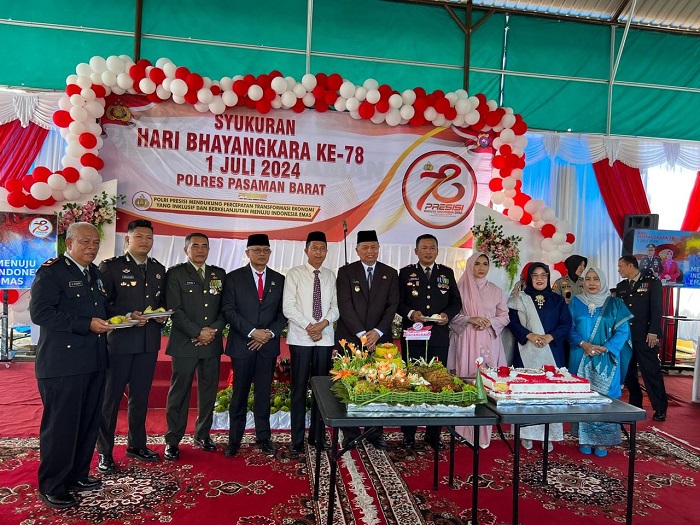Pemkab Pasbar Rayakan Hari Bhayangkara ke-78