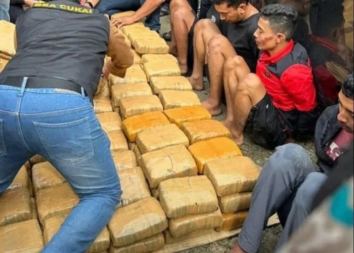 Gagalkan Penyelundupan 500 Kilogram Ganja di Pasaman, BNNP Sumbar Amankan 4 Pelaku
