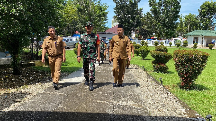 Pemkab Pasaman Barat Siap Perkuat Kerja Sama dengan Kodim 0305 Pasaman