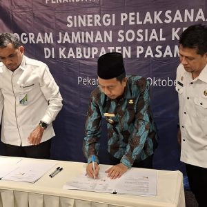 Pemkab Pasaman Barat dan BPJS Ketenagakerjaan Sepakati Sinergi Jaminan Sosial