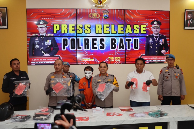 Penembakan Tukang Bakso di Batu Polisi Amankan Pelaku Kurang dari 12 Jam