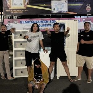 Pria di Padang Ditangkap Usai Nekat Curi Brankas Berisi Puluhan Gram Emas