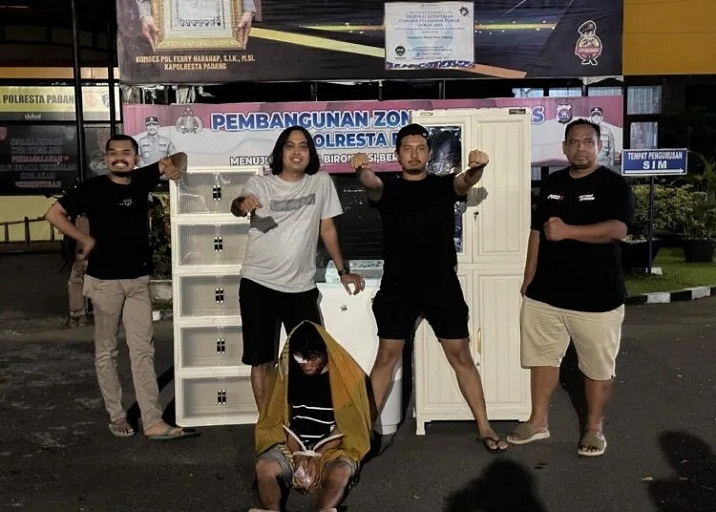Pria di Padang Ditangkap Usai Nekat Curi Brankas Berisi Puluhan Gram Emas