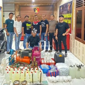 Polres Limapuluh Kota Tangkap Pria Pengolah Tambang Ilegal di Gunuang Omeh