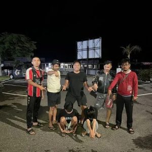 Sepasang Remaja di Sijunjung Terlibat Kasus Narkoba, Ditangkap Saat Nongkrong Dekat Swalayan