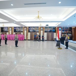 Kapolri Pimpin Upacara Kenaikan Pangkat 38 Perwira Tinggi Polri