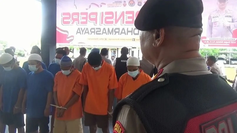 Komplotan Perampok Bersenjata Lintas Provinsi Diringkus Polres Dharmasraya