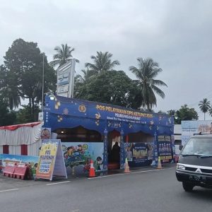 Polres Pasaman Barat Ajak Pemudik Manfaatkan Pos Pelayanan untuk Istirahat Aman