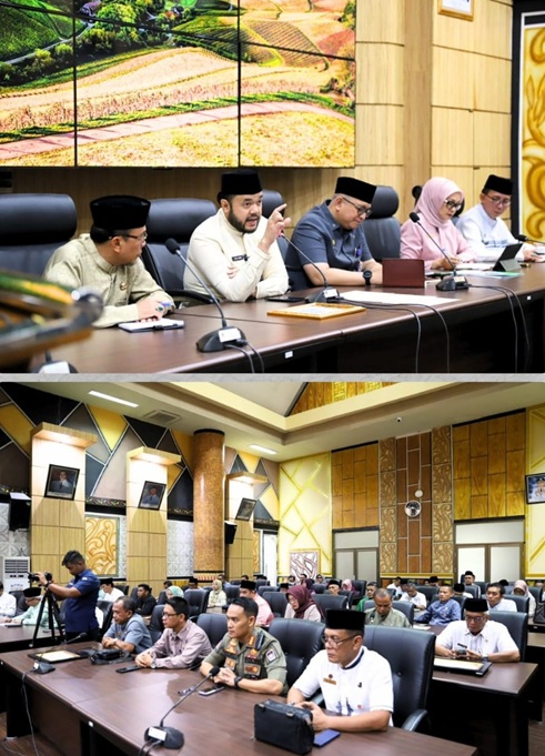 Wali Kota Padang Fadly Amran Tinjau Kinerja OPD dalam Weekly Meeting, Fokus Evaluasi Selama Ramadan