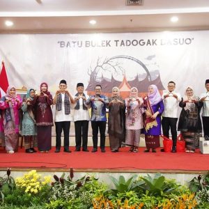 Bupati Tanah Datar Hadiri Halal Bihalal IKBJ di Jakarta