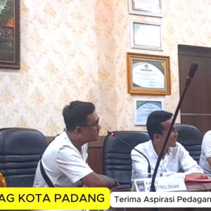 Disperindag Kota Padang Terima Aspirasi Pedagang Kreatif Permindo