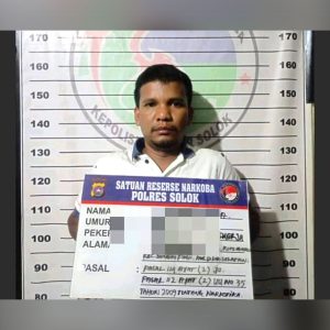 Ditangkap Bawa Sabu di Solok, Pemuda Asal Sungai Pagu Terancam Hukuman Mati