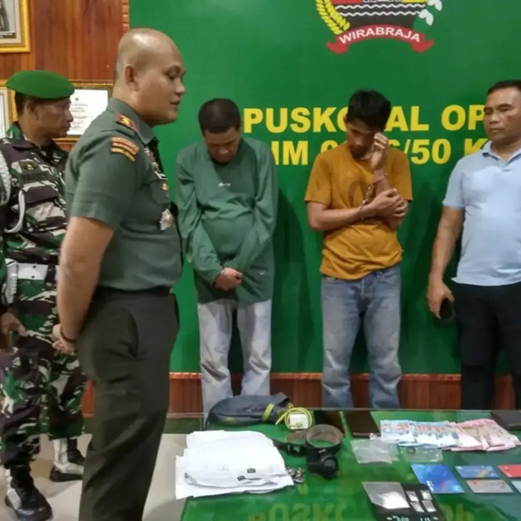 Dua Pengedar Sabu Asal Bukittinggi dan Agam Dibekuk Intel Kodim 0306/50 Kota di Jalur Riau-Sumbar