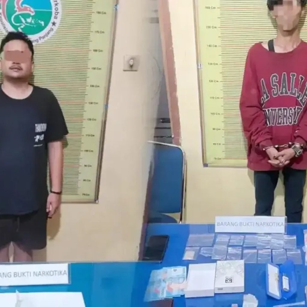 Dua Pria Terlibat Narkoba Dicokok Polisi di Padang Panjang