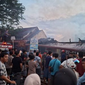 Kantor Lurah di Kota Pariaman Hangus Terbakar, Arsip Penting Tidak Terselamatkan
