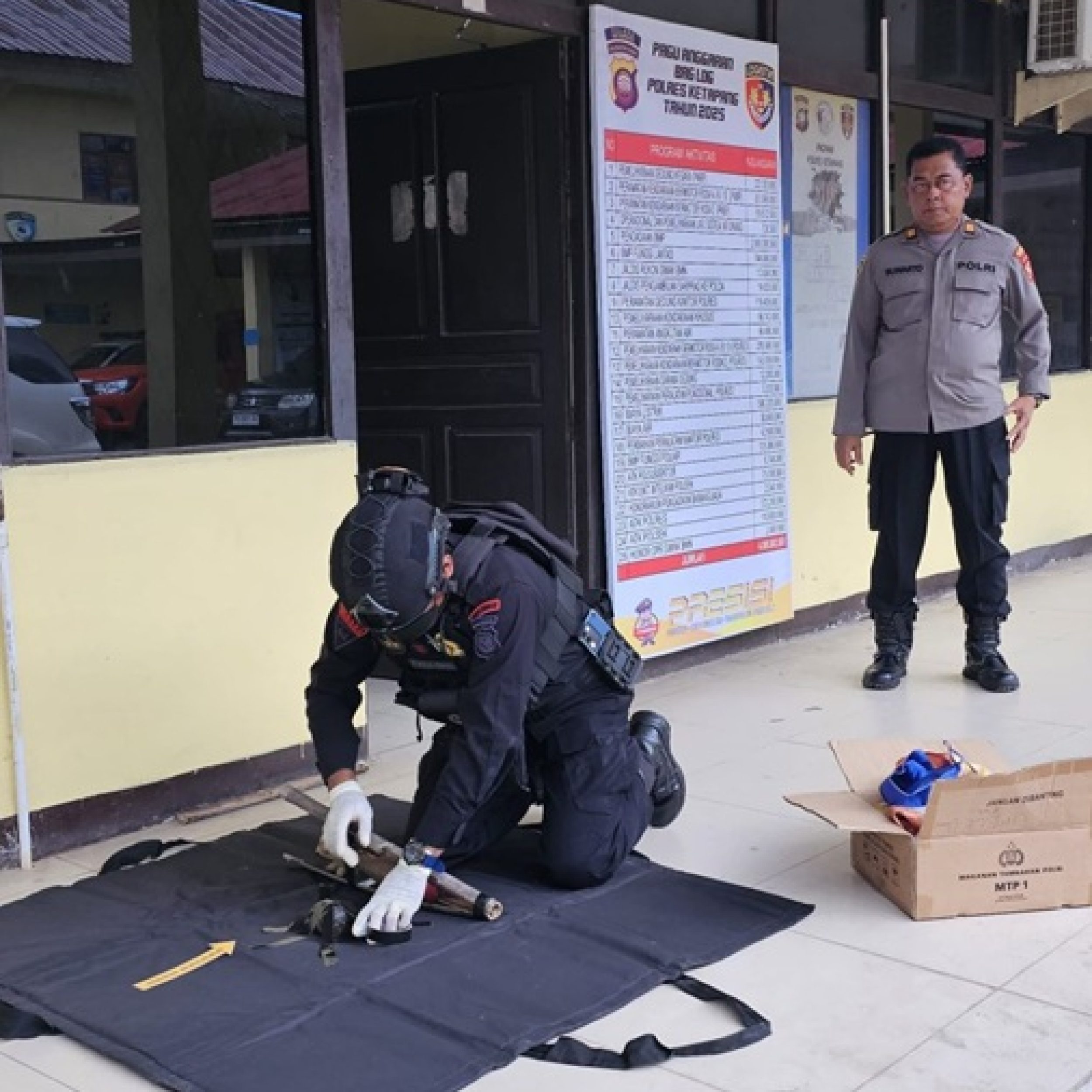 Mortir dan Granat Aktif Dimusnahkan Polres Ketapang dan Brimob Kalbar