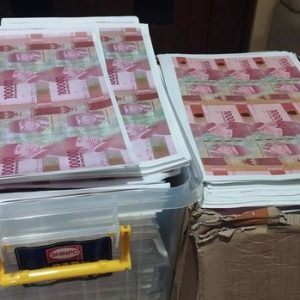 Pabrik Uang Palsu di Bogor Digerebek, Polisi Sita Rp 2,3 Miliar Uang Palsu Siap Edar