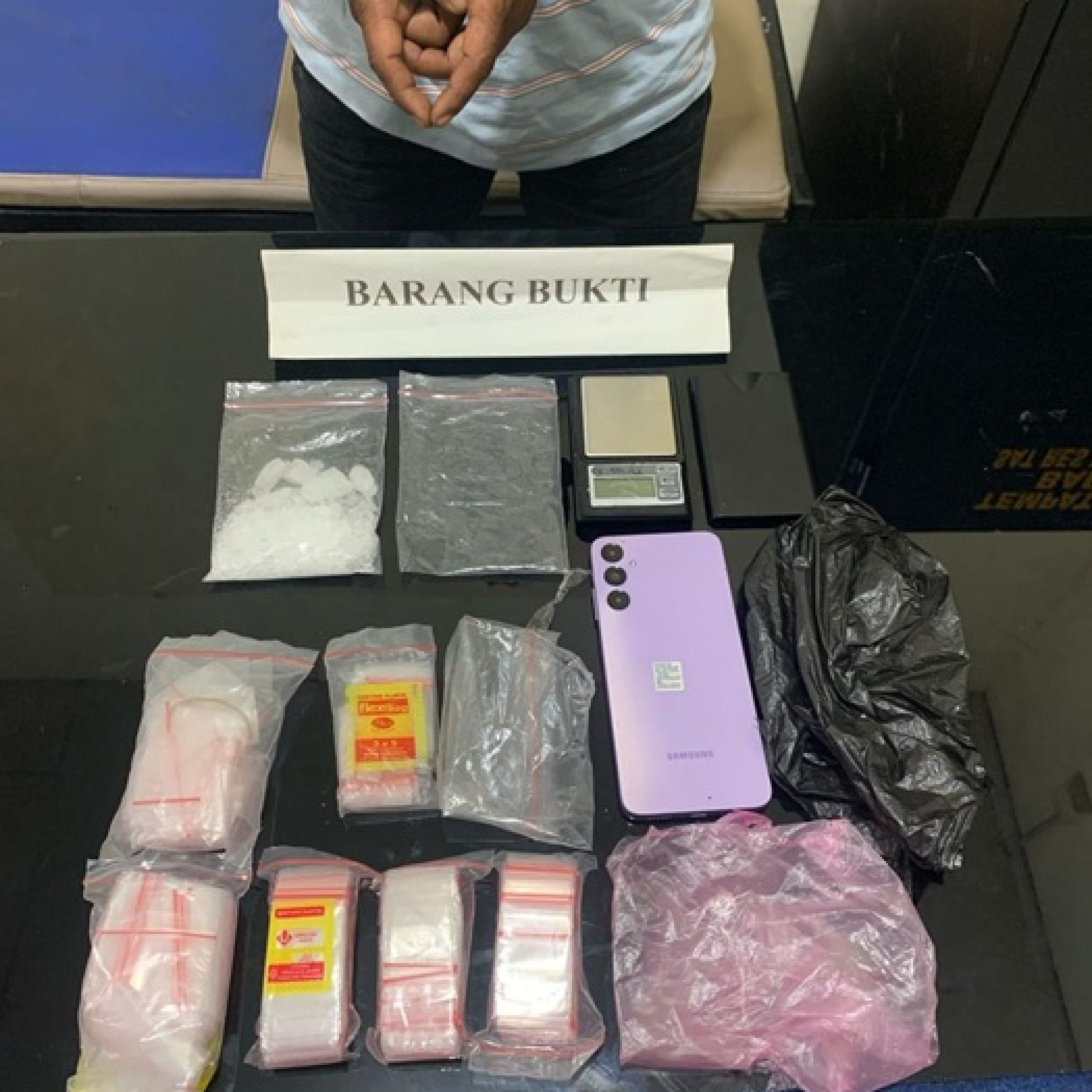 Polres Agam Tangkap Residivis Narkoba, 39 Gram Sabu Disita