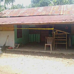 Rumah Lokasi Aborsi Janin 7 Bulan di Padang Pariaman Dipasangi Garis Polisi