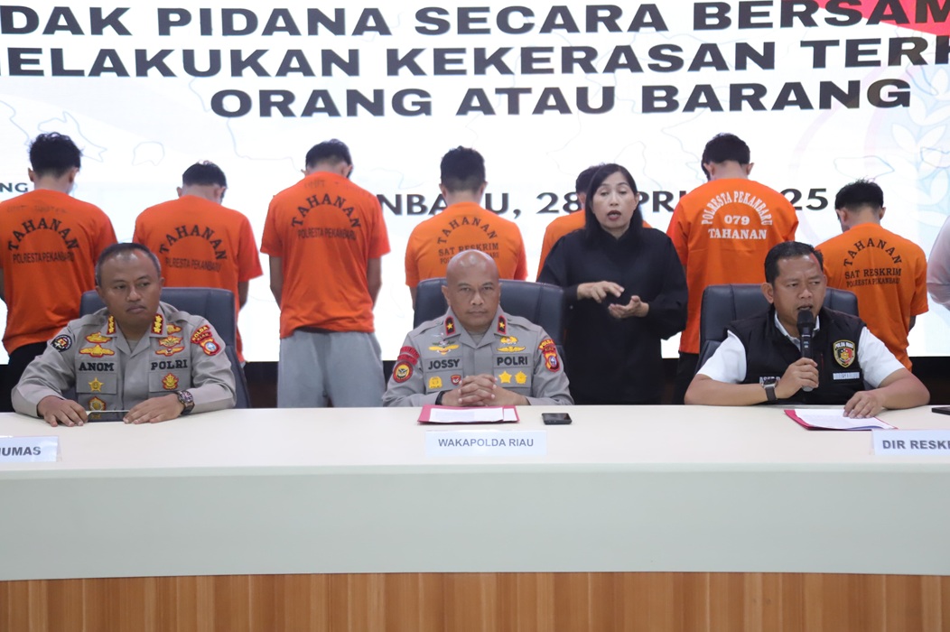 Teror Debt Collector di Pekanbaru Polisi Tangkap 14 Pelaku dan Panggil Leasing