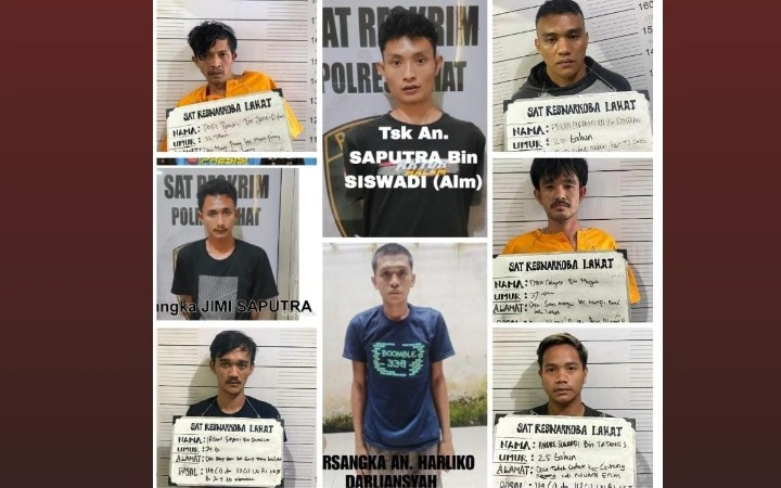 Delapan Tahanan Polres Lahat Kabur Lewat Pembobolan Dinding Kamar Mandi
