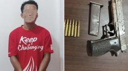 Bawa Senjata Api Ilegal Saat Pulang Kampung, Pria Asal Siberut Ditangkap Polisi di Masjid