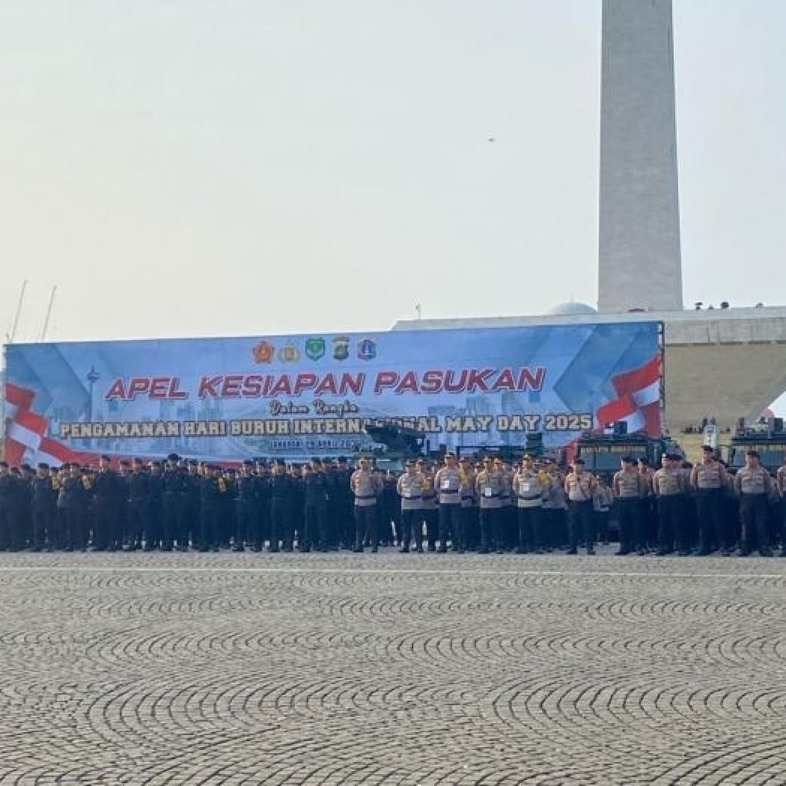 Jakarta Siap Amankan May Day, 13 Ribu Personel Dikerahkan