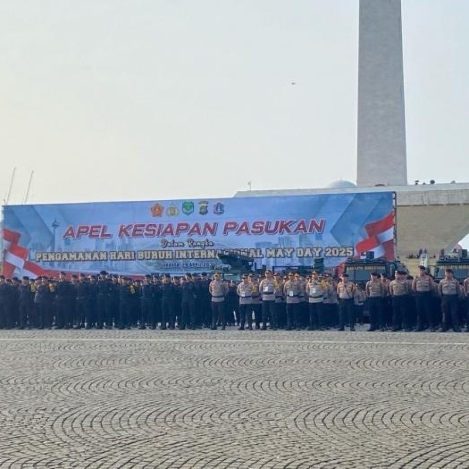 Jakarta Siap Amankan May Day, 13 Ribu Personel Dikerahkan