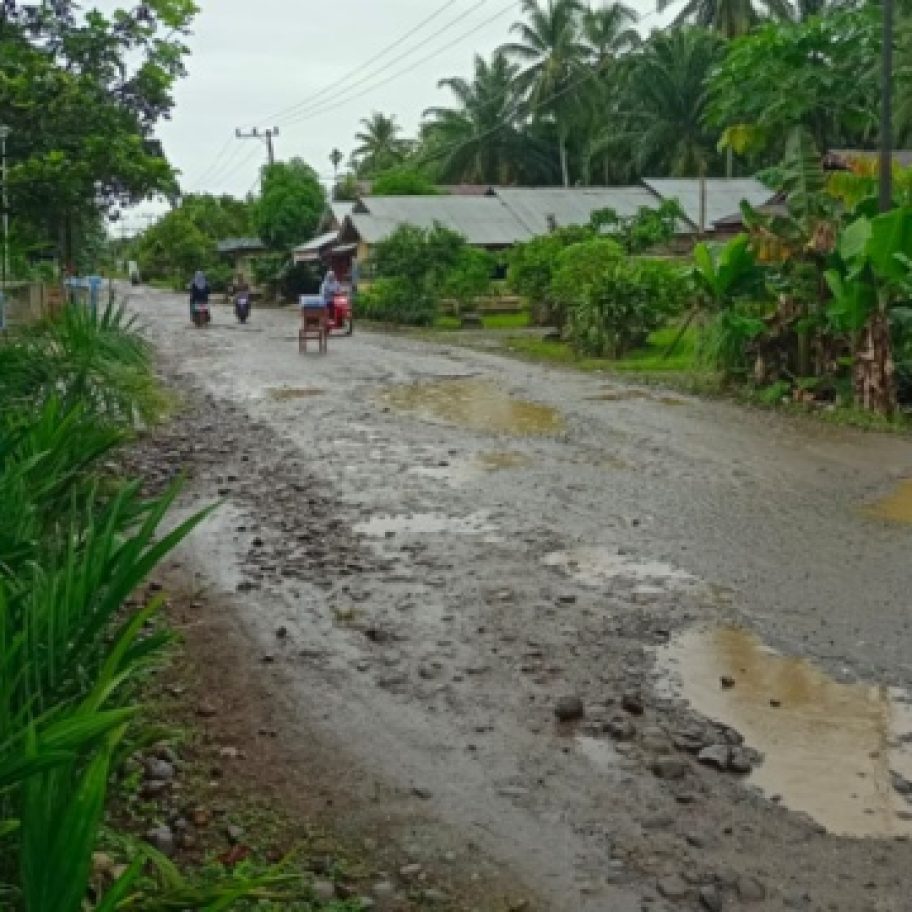 Jalan Rusak Parah di Sikabau Pasaman Barat Hambat Potensi Wisata, Advokat Desak Perbaikan