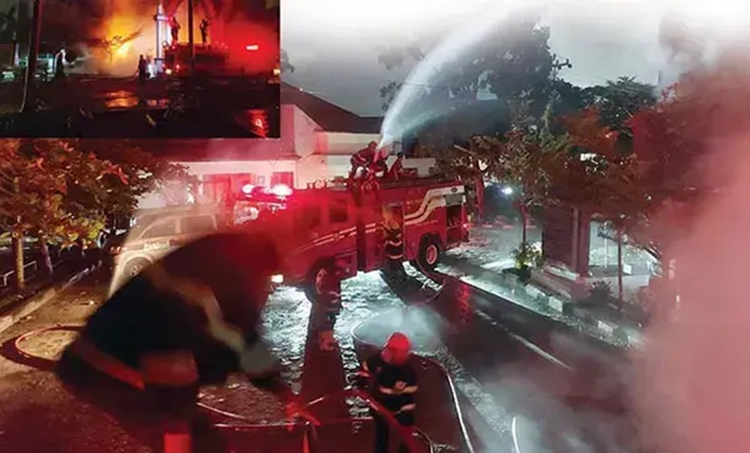 Kebakaran Landa Gedung 3 Lantai Fakultas Kedokteran Unand, Kerugian Cukup Besar