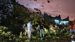Layanan RSUD Dharmasraya Tetap Normal Usai Angin Kencang Terjang Pulau Punjung