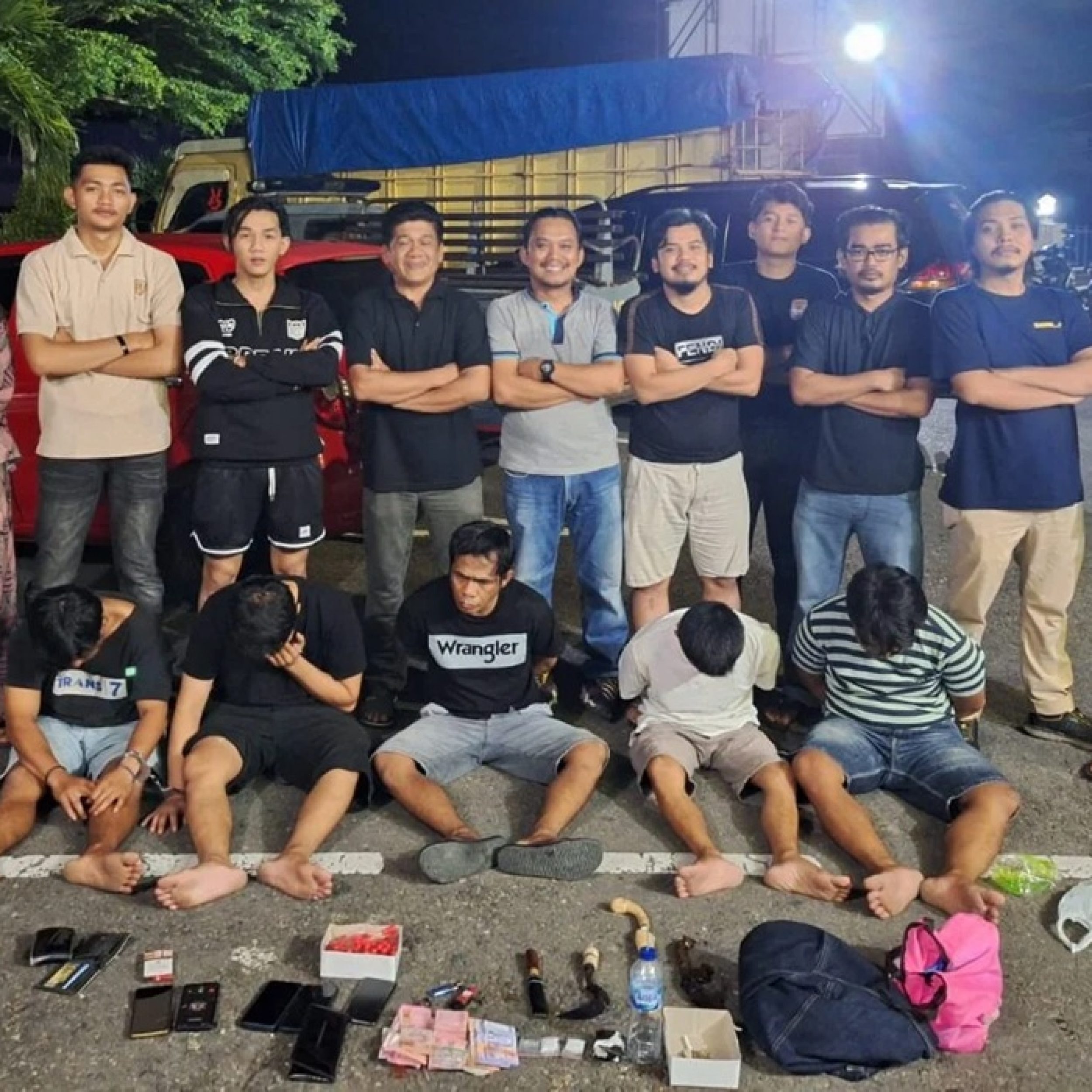 Lima Warga Sijunjung Diciduk Terkait Narkoba, Terancam Hukuman Seumur Hidup