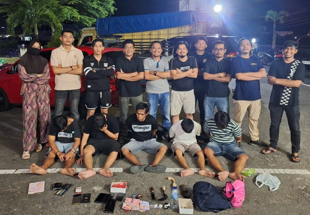 Lima Warga Sijunjung Diciduk Terkait Narkoba, Terancam Hukuman Seumur Hidup