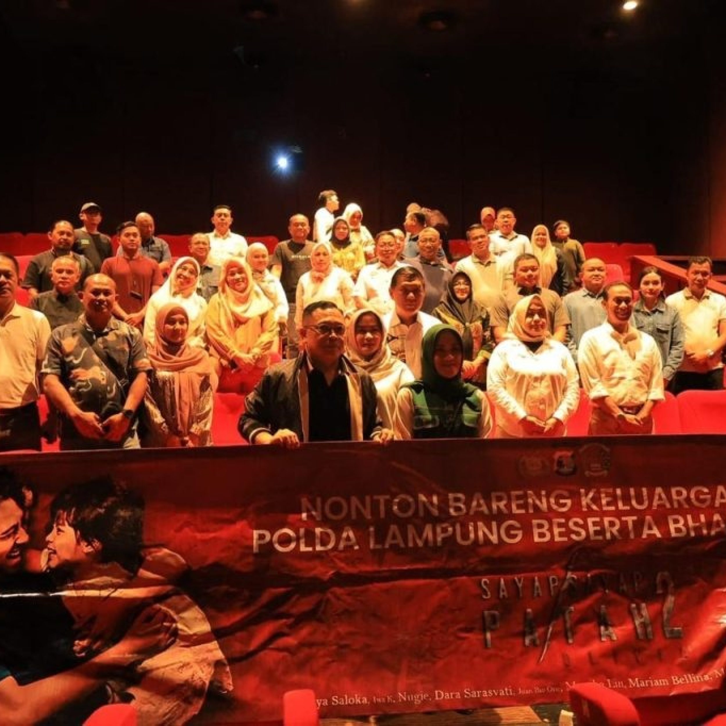 Nonton Film Sayap-Sayap Patah 2, Kapolda Lampung Ingatkan Ancaman Terorisme