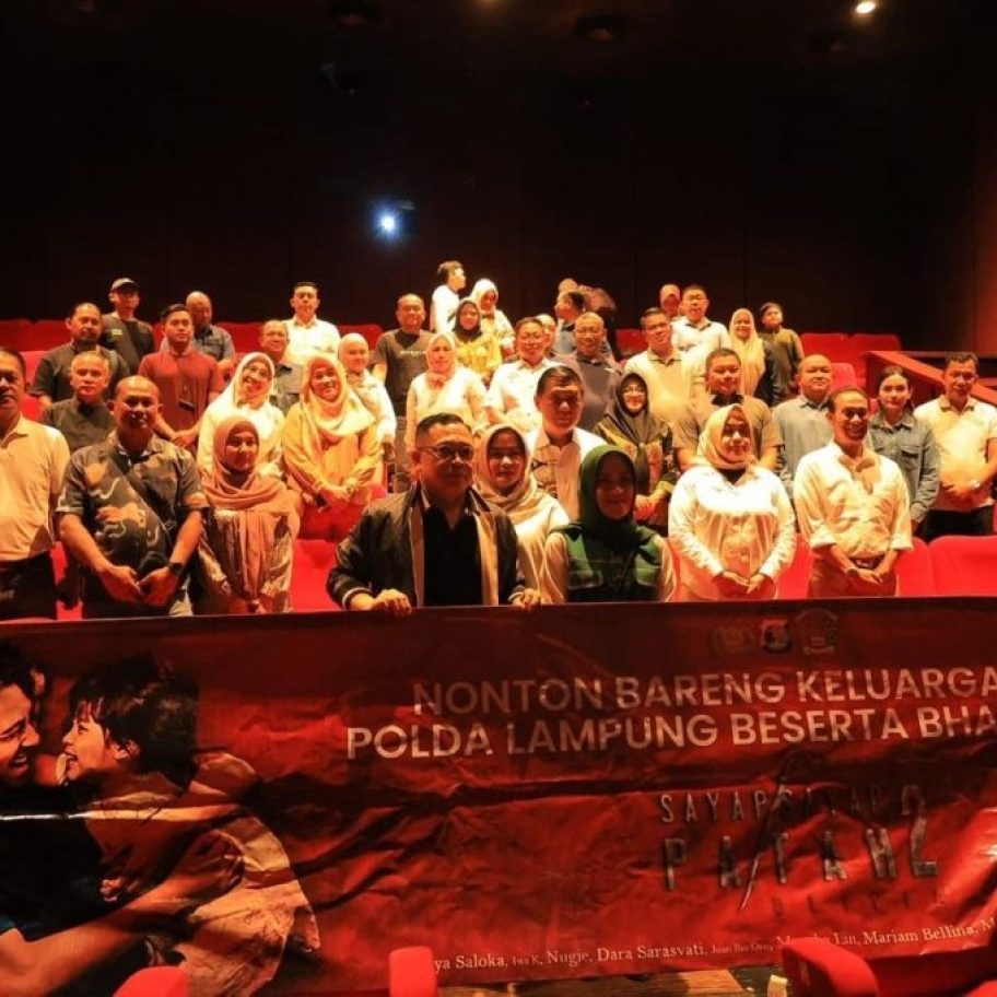 Nonton Film Sayap-Sayap Patah 2, Kapolda Lampung Ingatkan Ancaman Terorisme