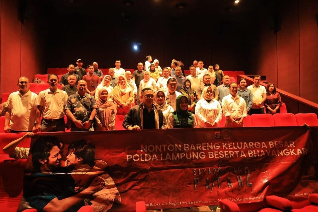 Nonton Film Sayap-Sayap Patah 2, Kapolda Lampung Ingatkan Ancaman Terorisme