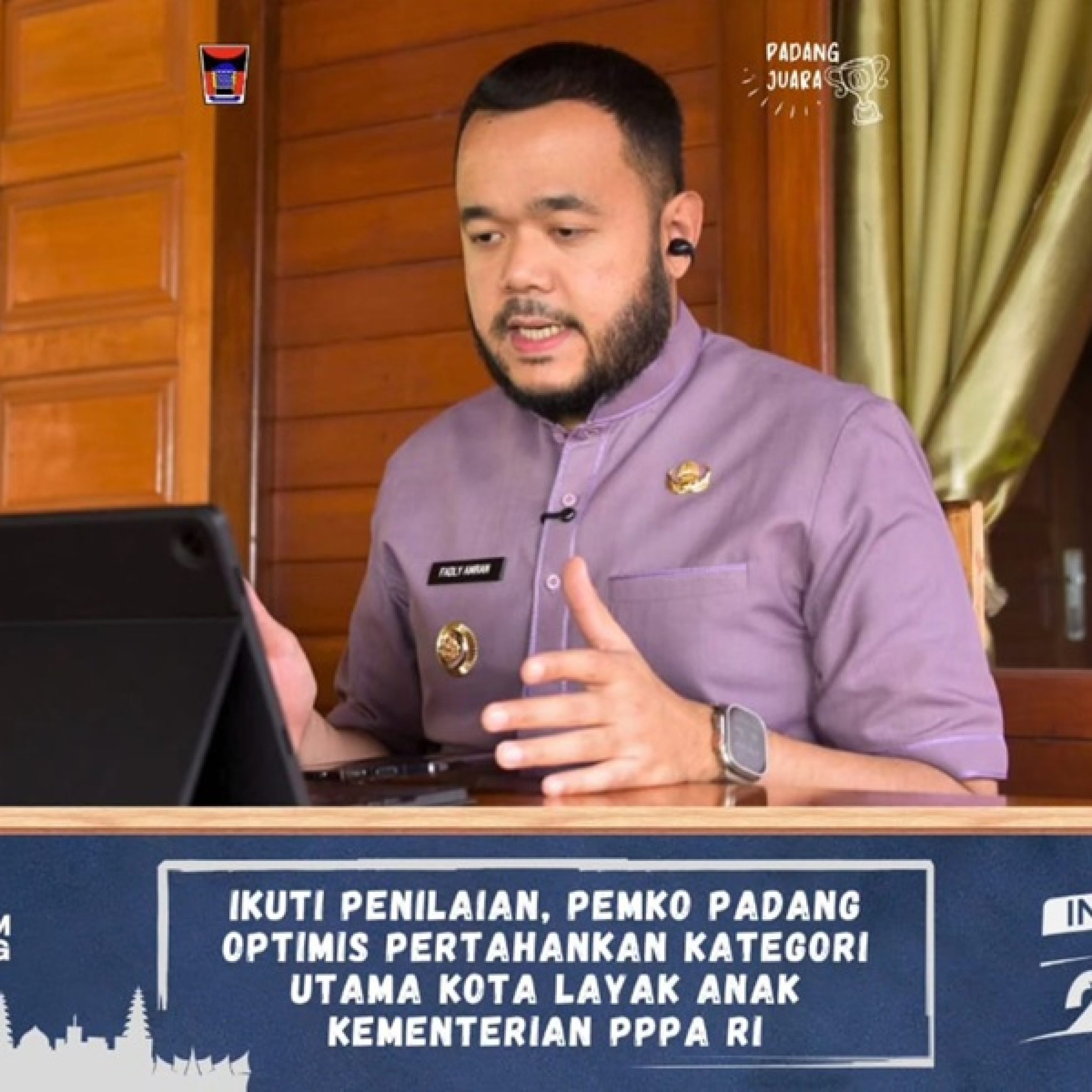 Padang Mantapkan Langkah Pertahankan Status Kota Layak Anak 2024