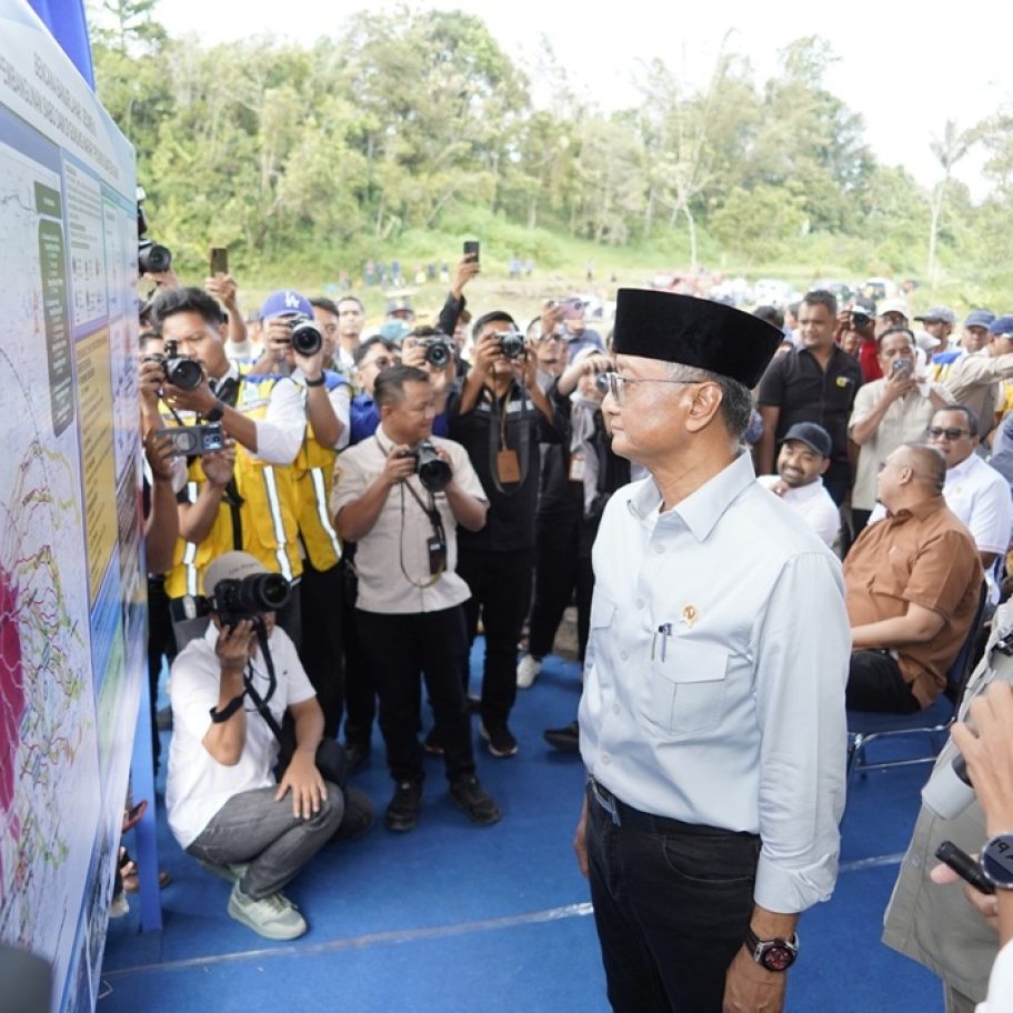 Pembangunan Sabo Dam di Tanah Datar Dimulai 2025, Menteri PU Tinjau Lokasi