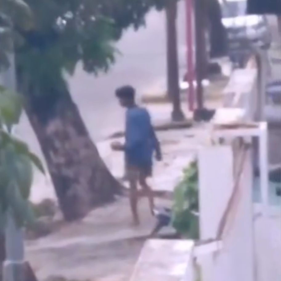 Petugas Satpol PP Dilempar Batu Saat Bertugas di Padang
