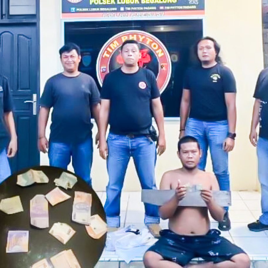 Preman Pasar Parak Laweh Diciduk Polisi Saat Tertidur