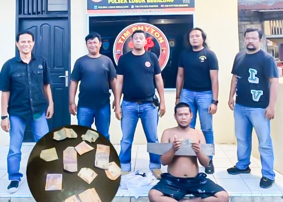 Preman Pasar Parak Laweh Diciduk Polisi Saat Tertidur