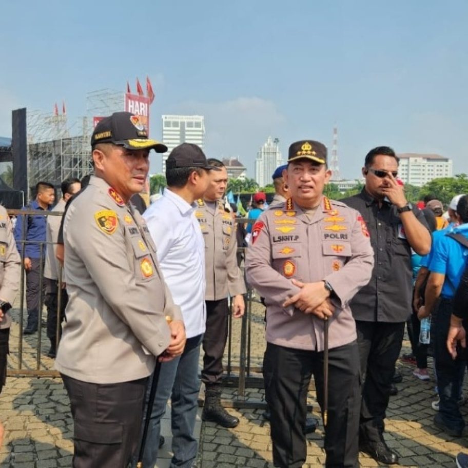 Presiden Hadir, Kapolri Pastikan May Day Fiesta di Monas Aman dan Ramah