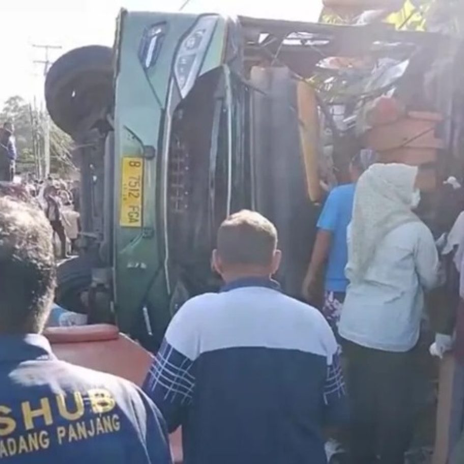 Rem Blong di Bukit Surungan, Nyawa Penumpang Bus ALS Tak Terselamatkan